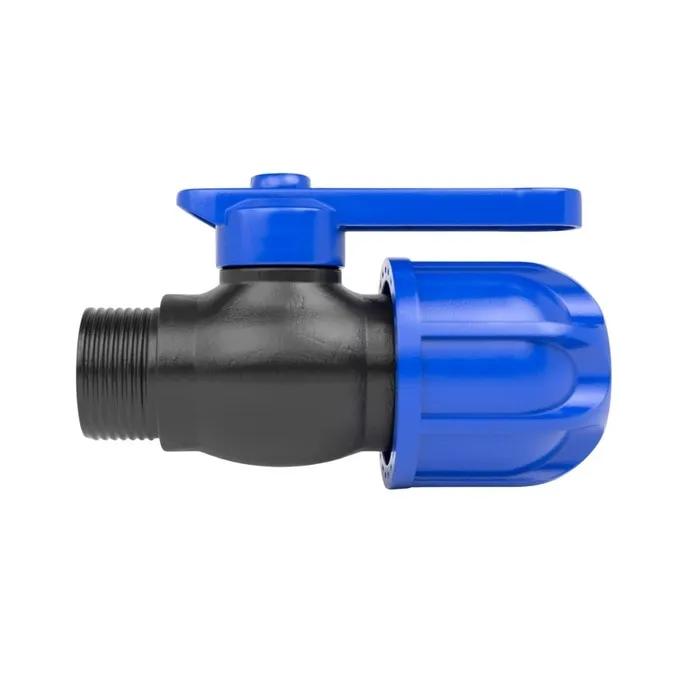 Robinet apa PEHD, mufa-filet exterior, 20 x 1/2, PN 10