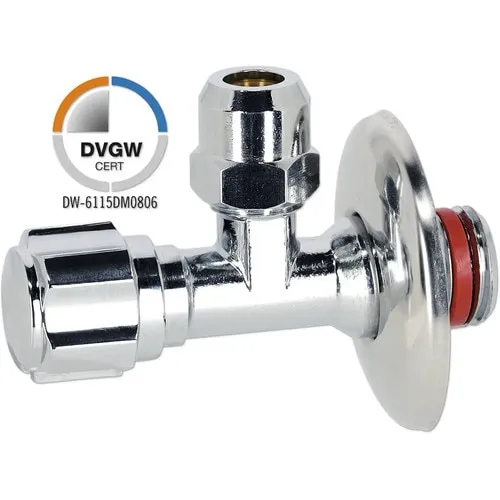 Robinet coltar veporit 1/2"x3/8" crom auto-etansant