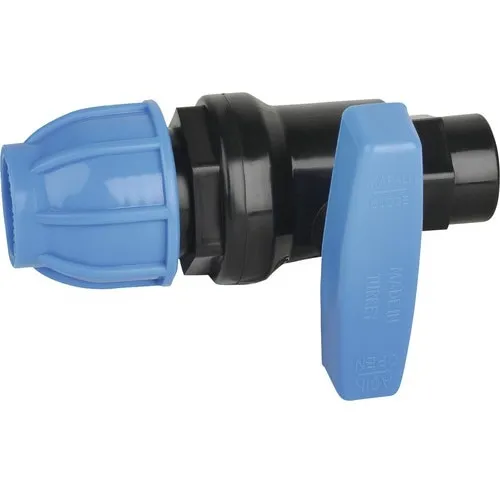 Robinet compresiune din polietilena mufa-filet interior 25x3/4”