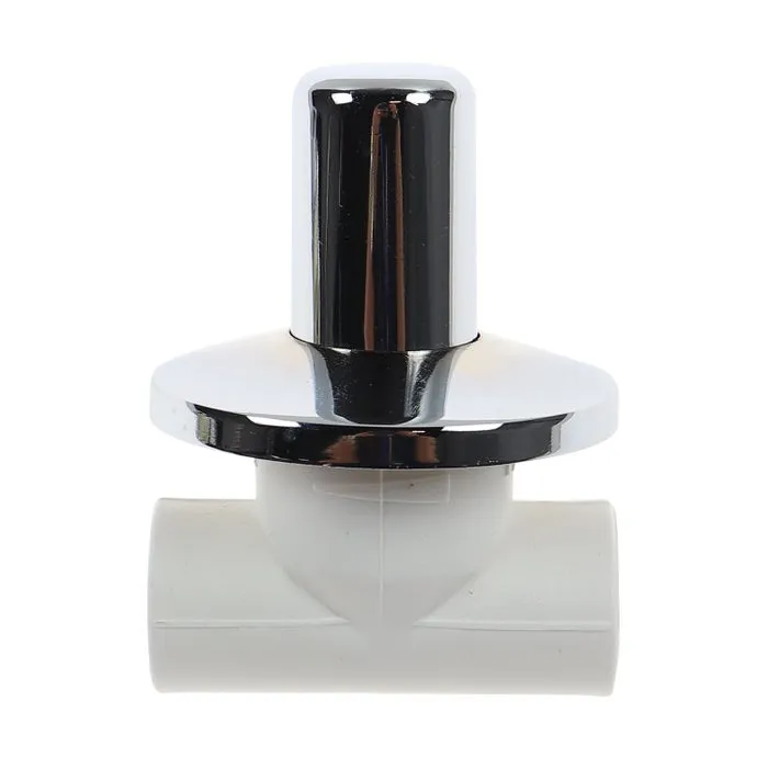 Robinet de trecere ingropat Firat, PPR alb, DN 25