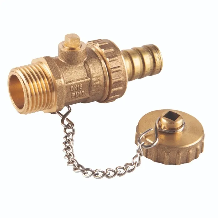 Robinet golire cu bila, Ferro F-Comfort, alama, filet exterior, 1/2", PN10
