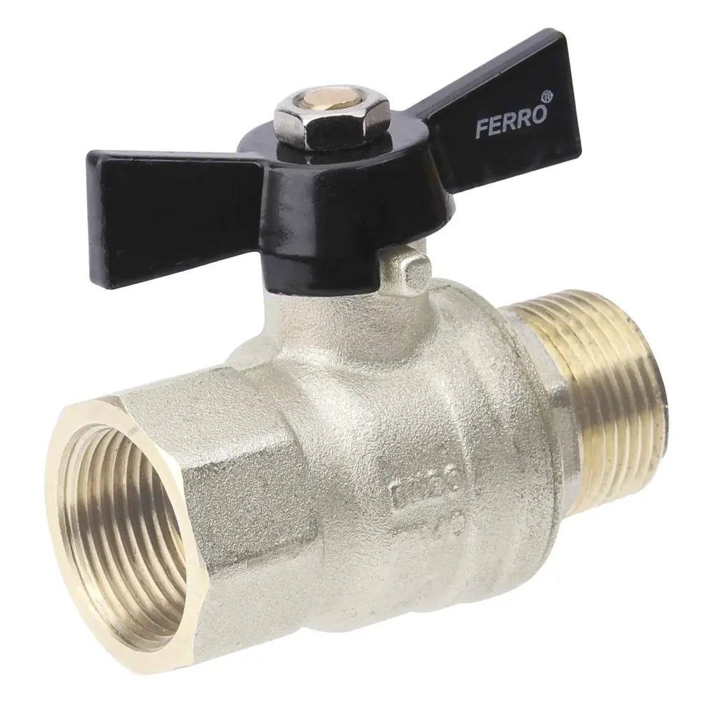 Robinet sfera Ferro, alama, filet interior - exterior, 1", PN40