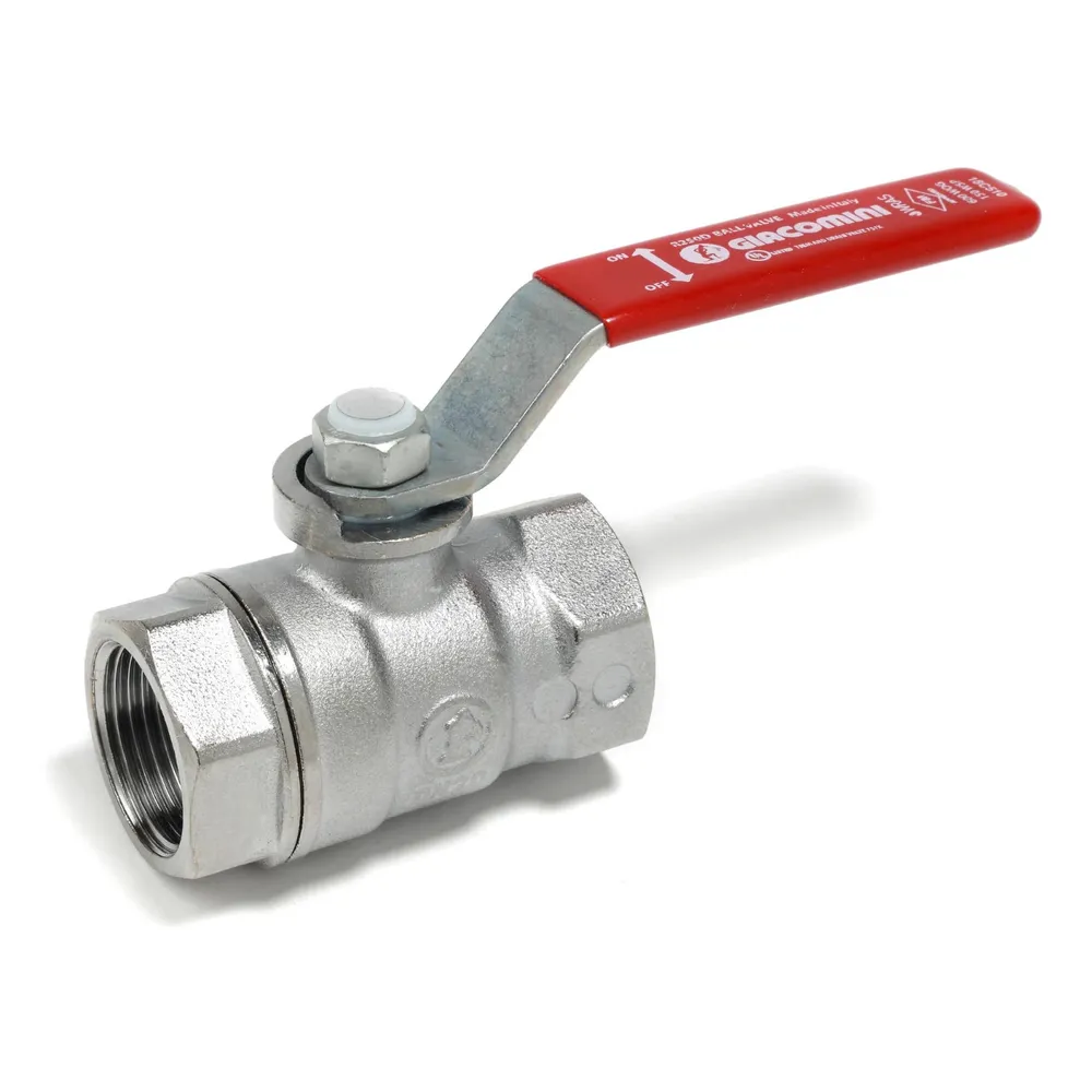 Robinet sfera Giacomini, alama cromata, filet interior - interior, 1/2", actionare maneta