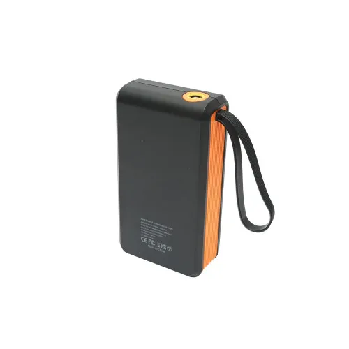 Robot pornire si compresor aer smart 80W 150 PSI, afisaj digital LED, baterie litiu 8000 mAh, baterie externa, lanterna LED, port USB/USB-C, accesorii incluse — imaginea 7