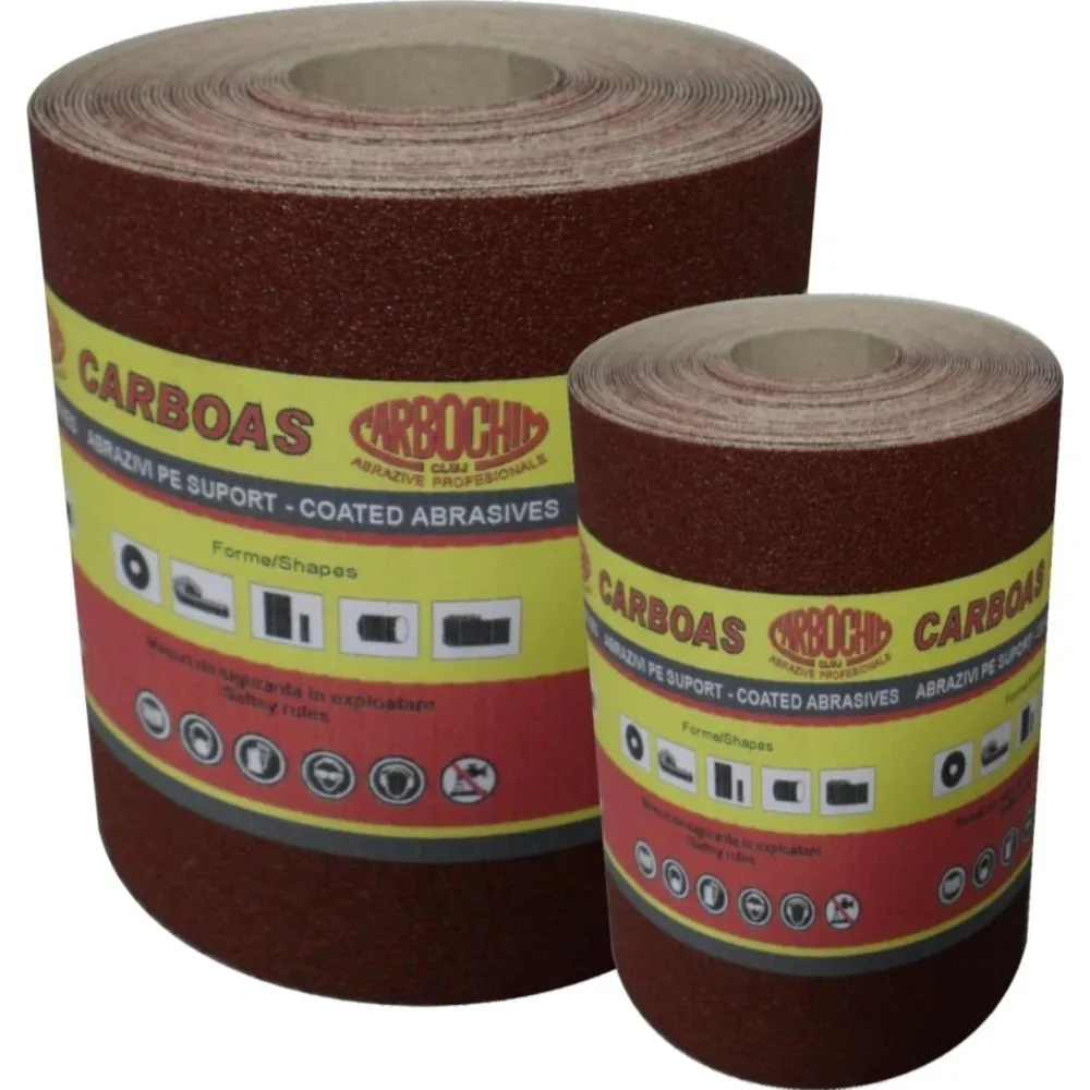 Rola abraziva PESK, 100, 5m x 120mm, pentru lemn, set