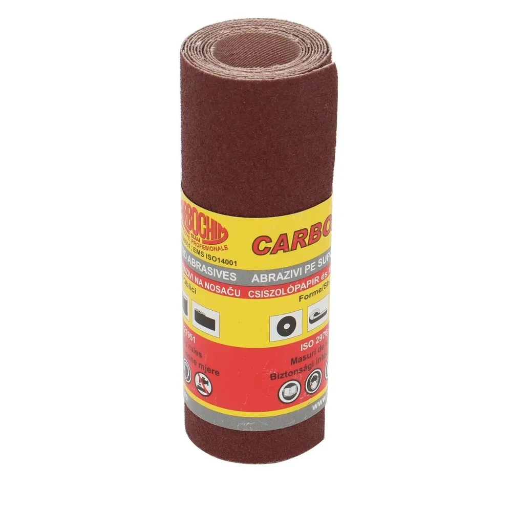 Rola abraziva PESK, granulatie 100, 1m x 120mm, pentru lemn