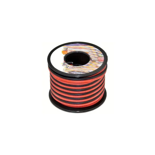 Rola cablu profesional rosu cu negru 2x14G-PRO lungime 20 metri