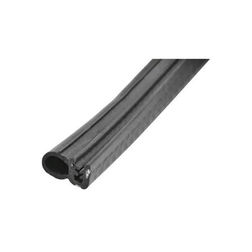 Rola cheder auto universal negru insertie metalica 50 m profil 16,5 x 26 mm — imaginea 2