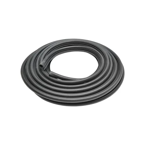 Rola cheder auto universal negru insertie metalica 50 m profil 16,5 x 26 mm