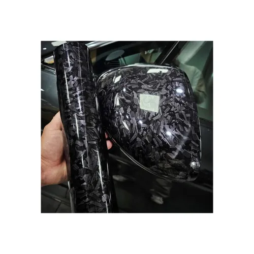 Rola folie carbon Forjat Lucios 9D PREMIUM 1,5mx16,8m / C9D-16SB — imaginea 6