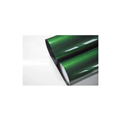 Rola folie carbon Verde 9D Premium 1,5mx16,8m