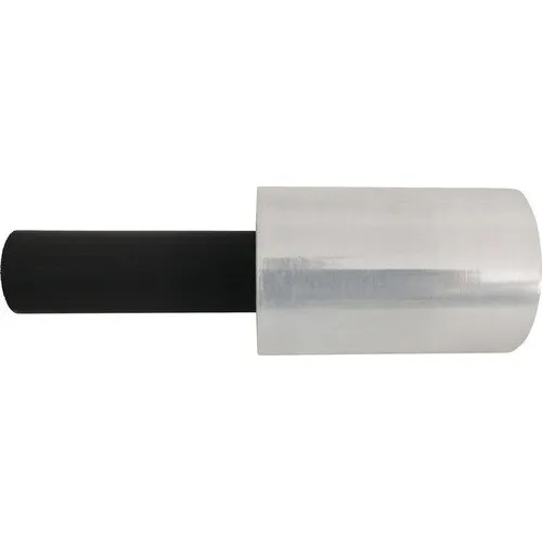 Rola folie stretch cu maner 23 microni, 10cm x 125m, 0, 26kg, transparenta