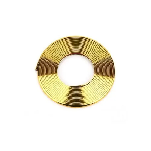 Rola ornament aurie cu adeziv 12mmx15m — imaginea 2