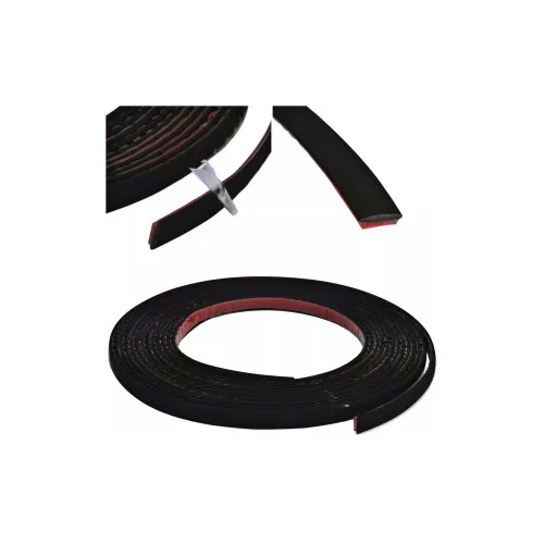 Rola ornament neagra cu adeziv 6mmx15m — imaginea 3