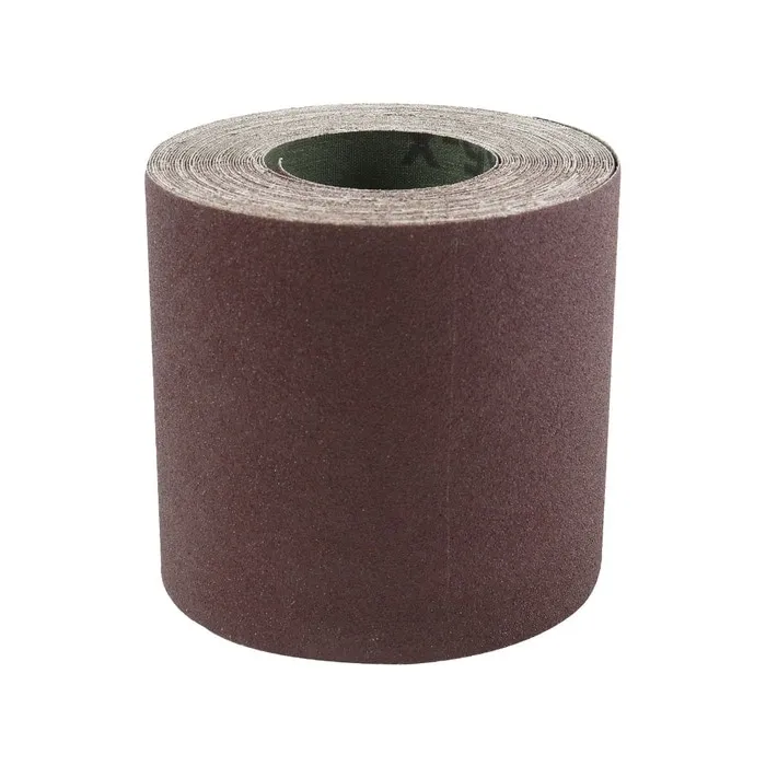 Rola panza abraziva pentru lemn, metale, materiale constructii, Ama L2, granulatie 100, rola 10 m x 100 mm