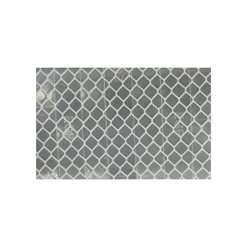 Rola reflectorizanta alba tip fagure latime 1.22m (pret pe metru)