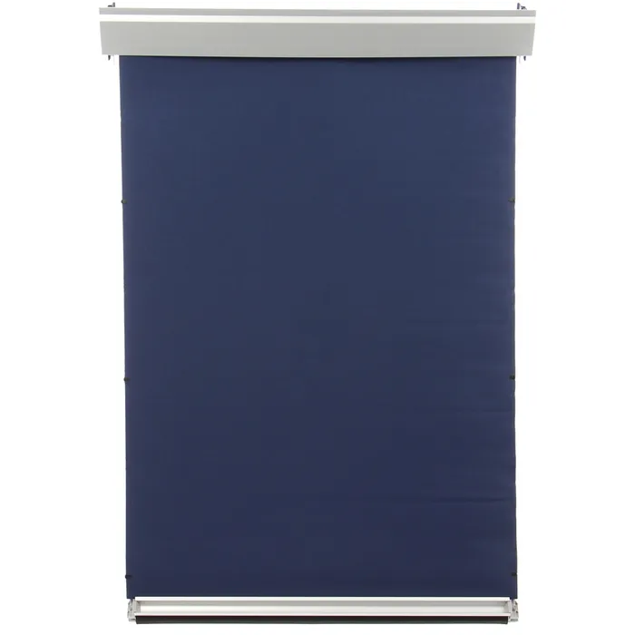 Rulou interior fereastra mansarda, dur, Contrio, albastru, 66 x 118 cm