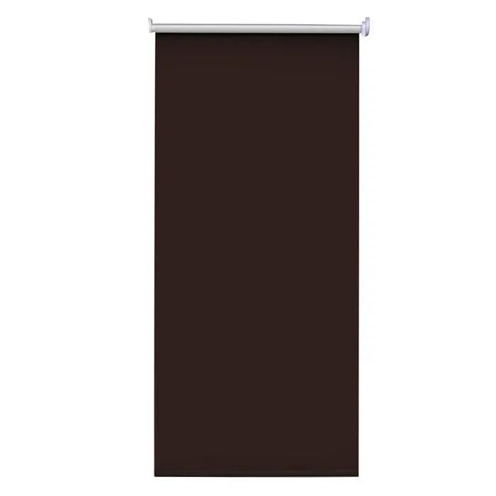 Rulou Stor Blackout YH551-PY-031, Caressa, poliester, maro, opac, dimensiuni material 39 x 150 cm