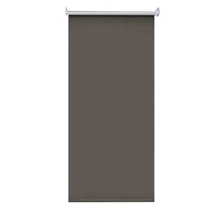 Rulou Stor Blackout YH551-PY-033, Caressa, poliester, gri, opac, dimensiuni material 39 x 150 cm
