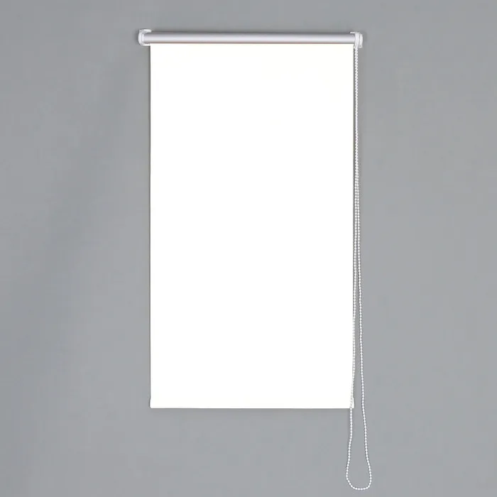 Rulou Stor Easyfix Blackout ALBE45150B, Caressa, poliester, alb, opac, dimensiuni material 45 x 150 cm