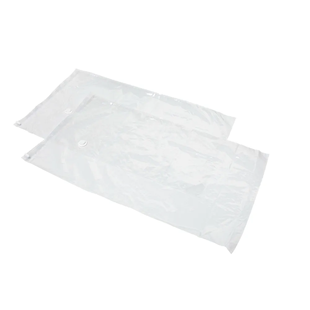 Saci de vidat Spaceo, 130 x 75 cm, transparent, set 2 bucati