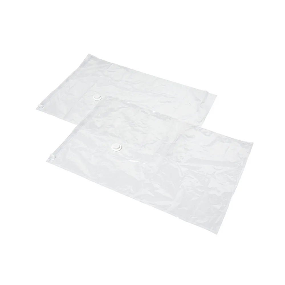Saci de vidat Spaceo, 60 x 90 cm, transparent, set 2 bucati