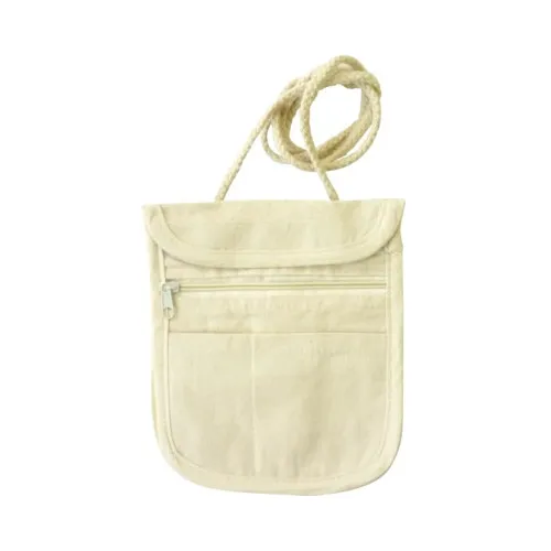 Sacosa bumbac crem 14x14x7cm