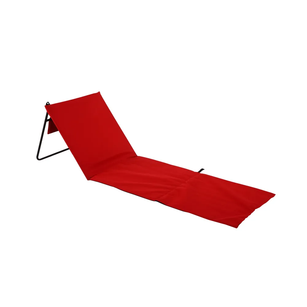 Saltea camping 40255ST-2, 100 x 51 x 41 cm, material poliester, culoare rosu
