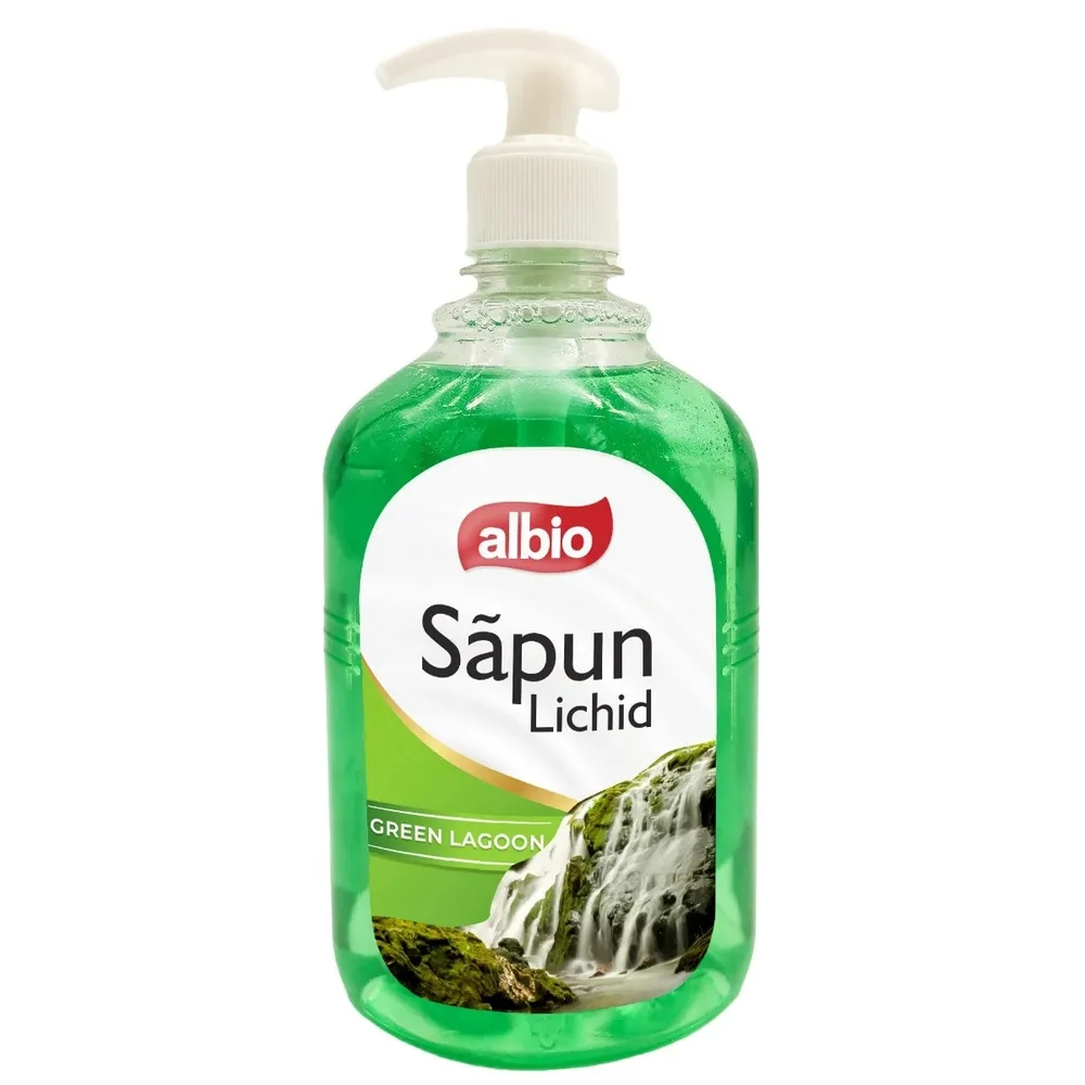 Sapun lichid Albio Green Lagoon, 500 ml