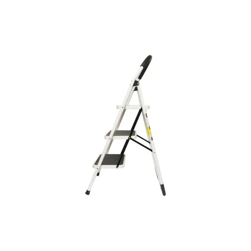Scara metalica pliabila, 3 trepte cauciuc antiderapant, inaltime 127cm, sarcina maxima 150Kg Crownman — imaginea 4