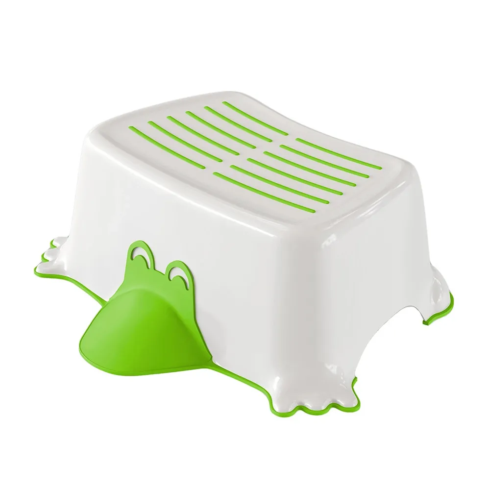 Scaun baie tip treapta pentru copii Sanit-Plast 043AZ, verde, 43 x 35 x 15.5 cm