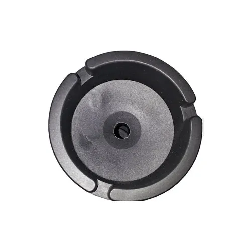 Scrumiera auto universala plastic negru suport pahar — imaginea 3
