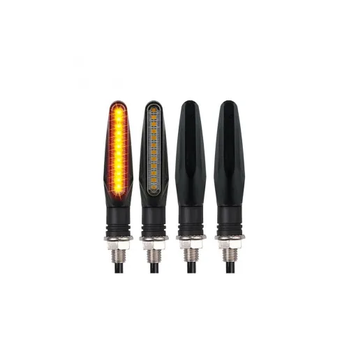 Semnalizare LED moto galbena 12V — imaginea 4