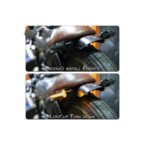 Semnalizare moto 12V cu semnalizare LED alba — imaginea 5