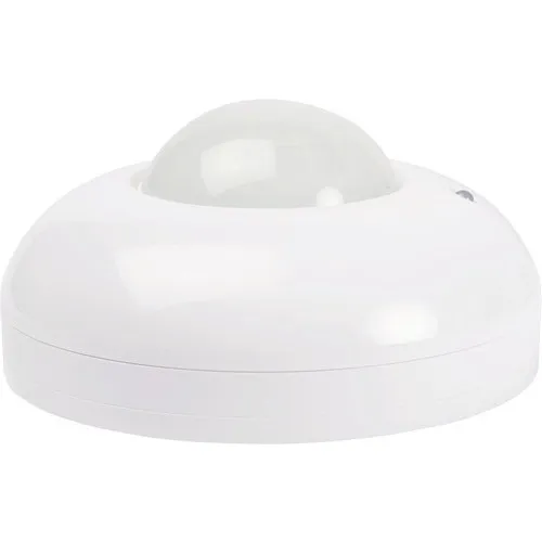 Senzor de miscare 360, alb, 1200W, raza de detectie 2x6m, cu fir