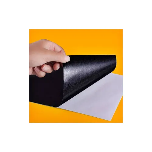 Set 10 plasturi rezistenti la apa Super Adeziv Flex Tape culoare negru 10cmx10cm