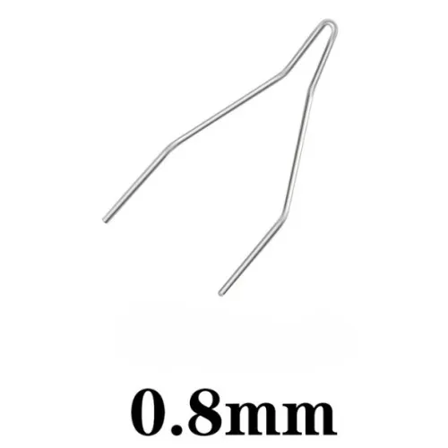 Set 100 cleme pentru pistol de reparat obiecte din plastic 0.8mm