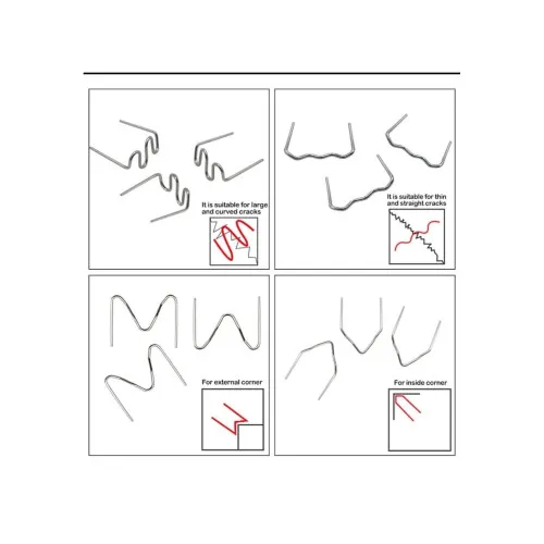 Set 100 cleme pentru pistol de reparat obiecte din plastic 0.8mm — imaginea 3