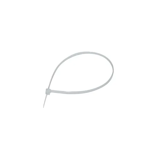 Set 100 coliere plastic 4.8x360mm, albe — imaginea 3