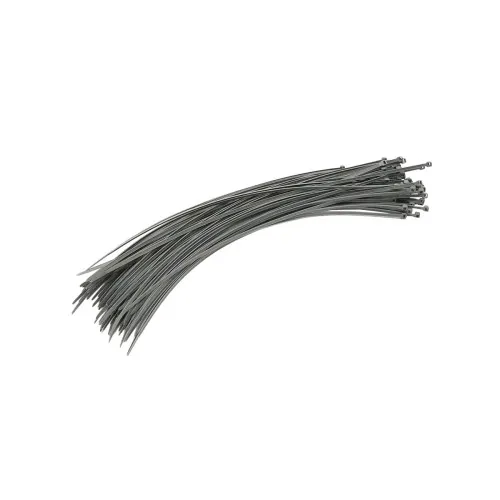 Set 100 coliere plastic gri 380x4,8