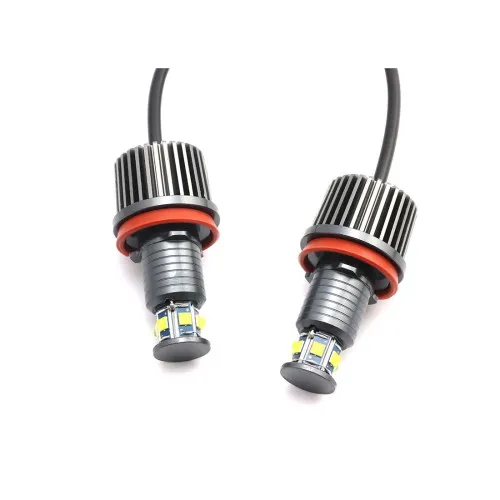 Set 2 becuri LED Marker Angel Eyes auto compatibil BMW 40W alb canbus pentru faruri xenon Cod: A.E. HH-E9240
