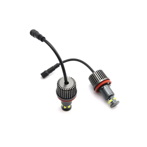 Set 2 becuri LED Marker Angel Eyes auto compatibil BMW 40W alb canbus pentru faruri xenon Cod: A.E. HH-E9240 — imaginea 4