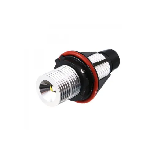 Set 2 becuri LED Marker Angel Eyes auto compatibil BMW 5W canbus alb rece plug and play — imaginea 5