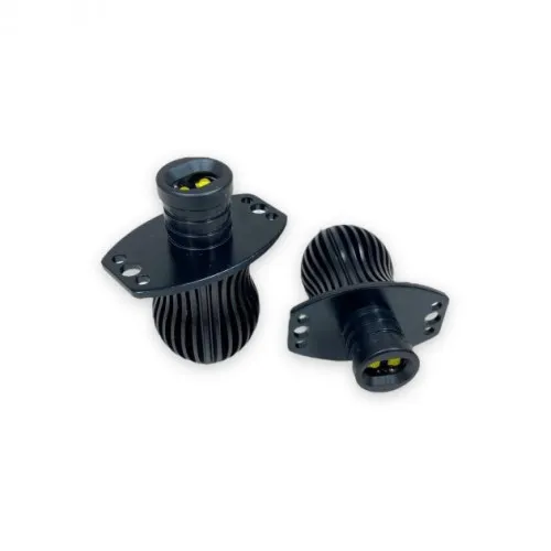 Set 2 becuri LED Marker Angel Eyes auto compatibil BMW Seria 3 E90 E91 fara facelift 40W alb canbus pentru faruri xenon