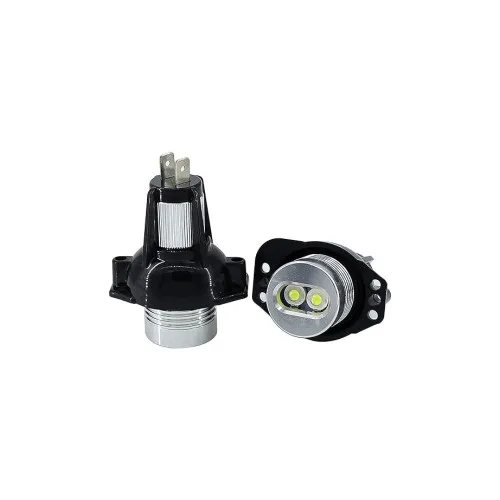 Set 2 becuri LED Marker Angel Eyes auto compatibil BMW Seria 3 E90 E91 fara facelift 6W alb xenon 6000K canbus