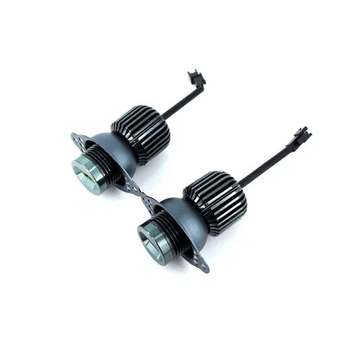 Set 2 becuri LED Marker Angel Eyes auto compatibil BMW Seria 3 E90 E91 LCI 40W alb canbus — imaginea 4
