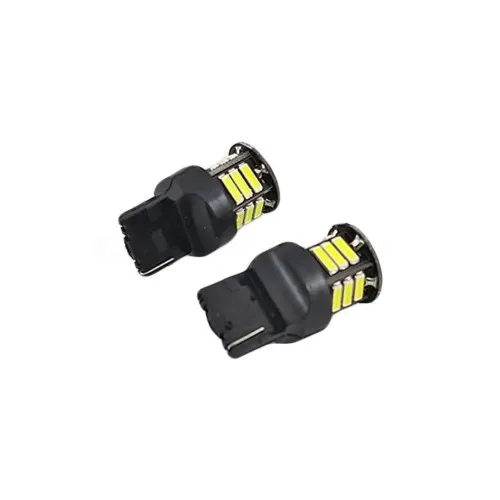 Set 2 becuri o faza T20 7440 21SMD 12V 300 lumen lumina alba