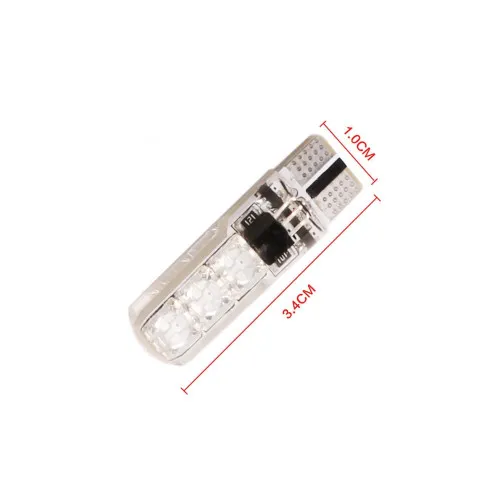 Set 2 becuri T10 RGB cu telecomanda IR 6SMD 5050 12V — imaginea 3