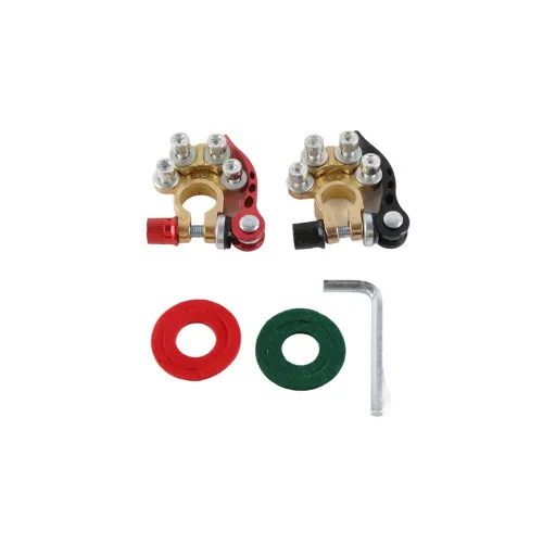 Set 2 borne profesionale cu 4 terminale si clema cuplare rapida — imaginea 3