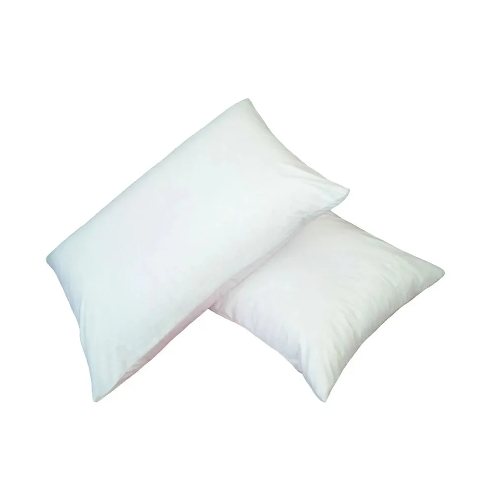Set 2 fete de perna Home Still, impermeabile, bumbac, alb, 50 x 70 cm